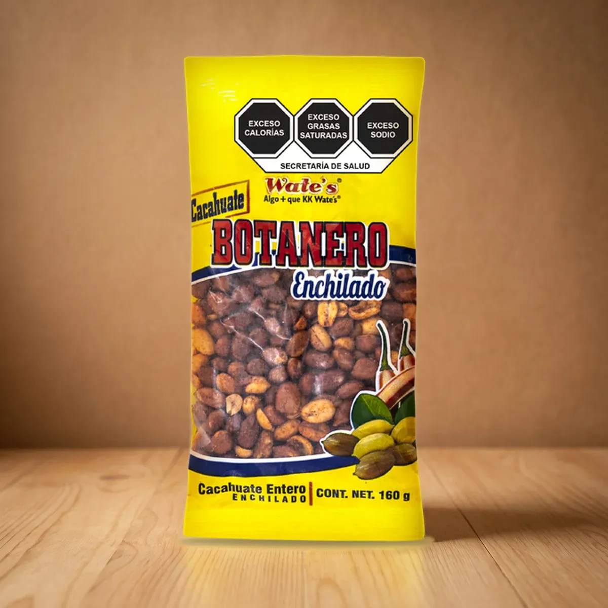 Cacahuate botanero enchilado
