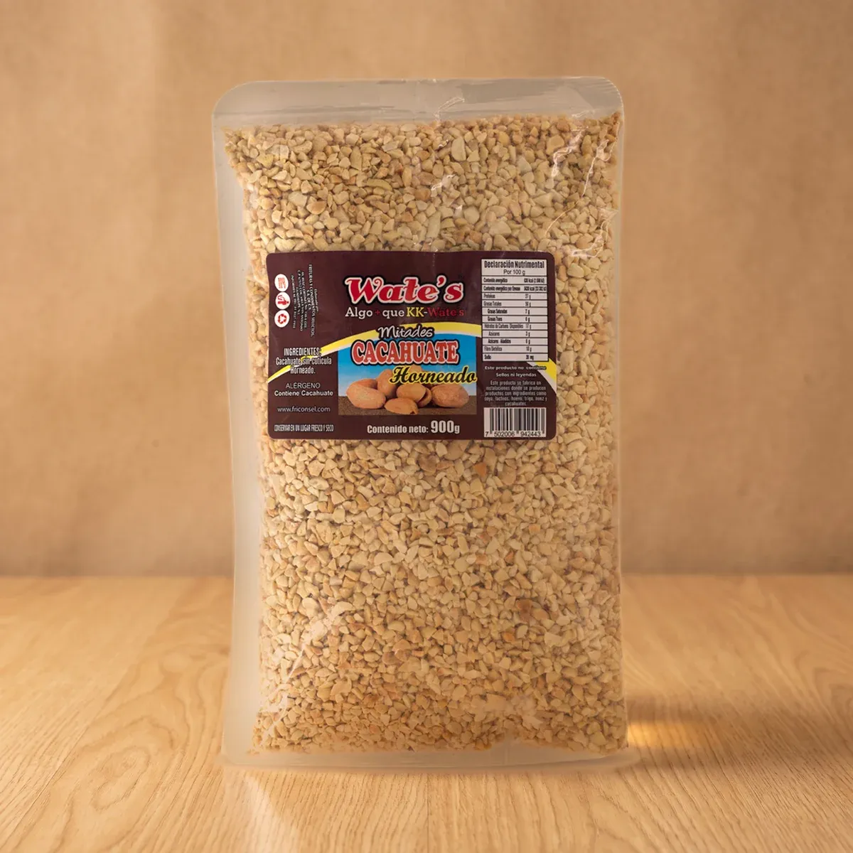Split peanuts