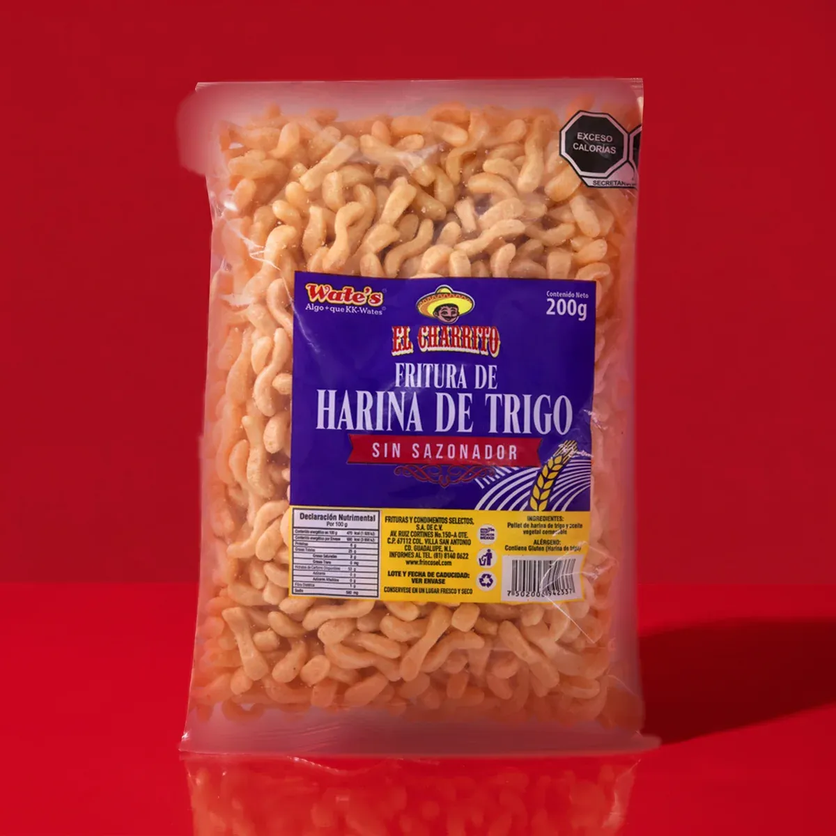 Fritura de harina de trigo