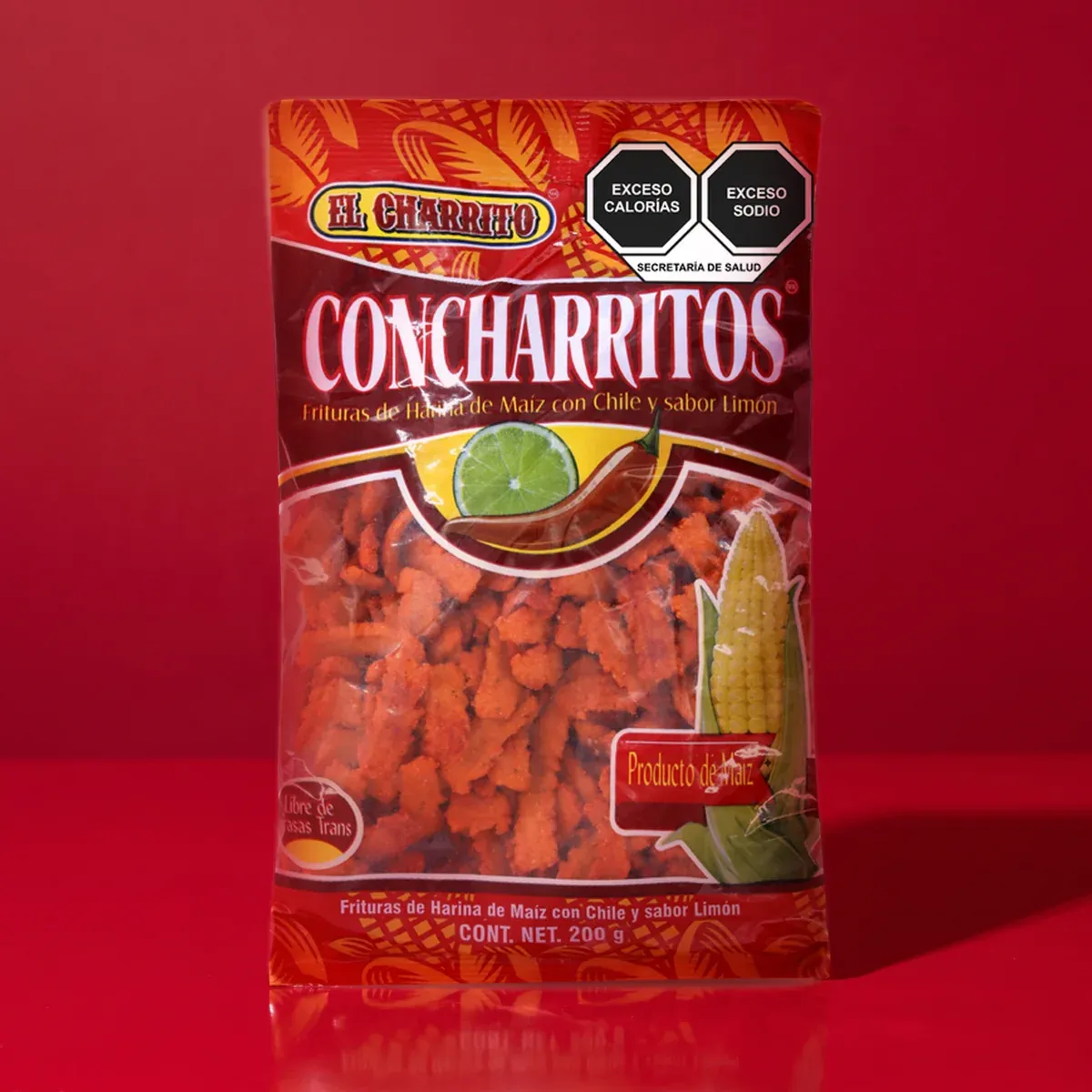 Tallarín de maíz con chile y limón